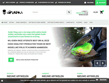 Tablet Screenshot of gunki-shop.com